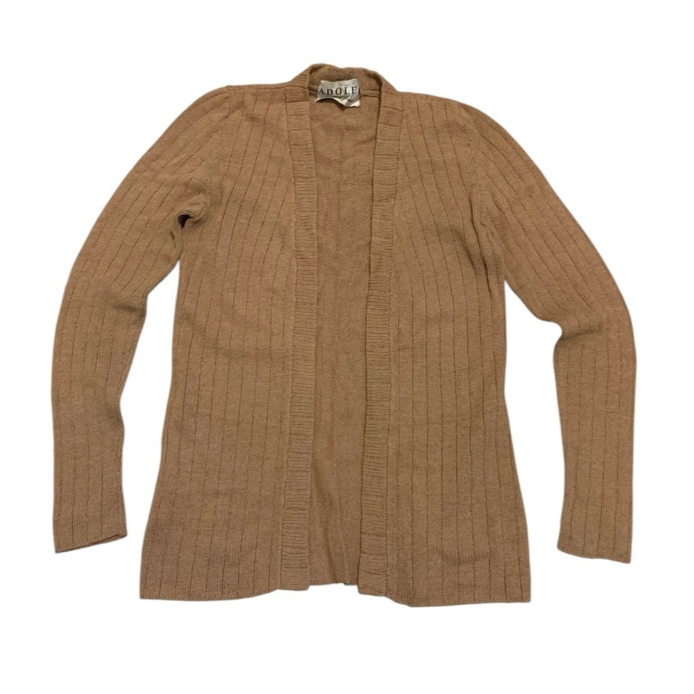 Vintage 1970s Adolfo at Saks Fifth Avenue Cashmere Blend Cardigan Sweater, XS/S